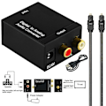Pikkukuva 5 / 5: Digitaalinen optinen koaksiaalinen Toslink Analog Rca Audio Converter -sovitin