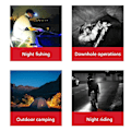 Pikkukuva 4 / 5: Mini Kannettava Avaimenperä Light Cob Light Source Camping Lyhty Vahva Magneetti Koukku Lukko Taittuva Kiinnike Pullonavaajan Kiinnikkeen reikä--