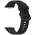 Miniatyrbild 2 av 5: Ersättning för Huawei Watch Fit 3 Silikonarmband Sportarmband Black