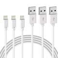 Miniatyrbilde 1 av 2: 3-pack 3ft Lightning til Usb-a-kabel for iPhone-lader