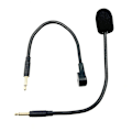 Miniatyrbild 4 av 4: Esports Daming Headset Gooseneck 3,5 mm plugg-in mikrofon Straight 4 section Plug