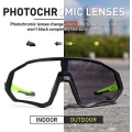 Pikkukuva 3 / 5: Pyöräilylasit Miesten Photochromic Aurinkolasit Naiset Mtb Maastopyörä Polkupyörä color 9