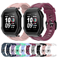 Miniatyrbillede 4 af 4: Til Huami Amazfit Ares 1908 silikoneurrem Black