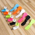 Miniatyrbild 2 av 5: Mini portabel utomhusfläkt USB typ C-port kylfläkt för Android-telefon surfplatta Orange