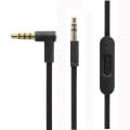 Pikkukuva 1 / 3: Sopii Beats Solo/Solo HD/Solo2/Solo3/Mixr/studio2/studio3/ pro kuulokekaapelille 3,5 mm - 3,5 mm kuulokkeiden vaihtokaapeli black