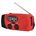 Miniatyrbillede 2 af 5: 1 Radio 1 Usb-opladningskabel 1 Nøglebånd 1 Engelsk Brugervejledning Rød