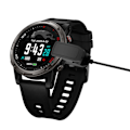 Miniatyrbild 2 av 5: För Smart Watch Laddare Clip Usb Kabelladdning Dockningsstation Laddningshållare Stativ Med 1m Kabel För Syntime Ta806 Smartwa