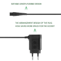 Miniatyrbillede 5 af 5: 15V HQ8505 til QP6520 QP6510 Shaver Oplader Strømforsyning Adapterledning EU-stik