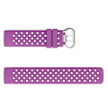 Pikkukuva 3 / 4: For Fitbit Charge 3 / 4 ontto neliömäinen silikoniranneke Purple