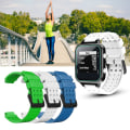 Miniatyrbild 5 av 5: Watch Mjukt silikon 20 mm Byte av armband vid handledsrem för Garmin Approach S20/föregångare 220 230 235 630 620 735 Orange