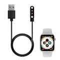 Miniatyrbilde 2 av 5: Bærbar magnetisk lader med USB-ladekabel for smartklokke IWO W26/w26+