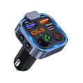 Pikkukuva 1 / 5: Auton FM-lähetin [Uusin versio] Autosarja Langaton Bluetooth 5.0 PD3.0 Type-C Radioadapteri