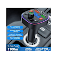 Pikkukuva 4 / 5: Bluetooth 5.0 Autoadapteri FM-lähetin Autoon Pikalatauslähtö PD 3.0 Protokolla USB Type-C Stereo FM