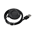 Miniatyrbilde 1 av 5: Usb-ladekabel lader strømforsyningsbrakett-adapter for Watch 3/3 Pro/2/1/se Black