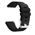 Miniatyrbild 1 av 5: Justerbart silikonarmband för klocka, längd: 102 + 95 mm för Fitbit Versa Black A Fitbit Versa