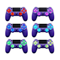 Miniatyrbild 3 av 5: Tumsticks Ansiktsknappar Dtf Led Kit 6-färgs belyst D-pad för Ps4 Controller Elektronisk maskintillbehör