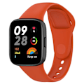 Miniatyrbillede 2 af 5: Silikoneurrem til Xiaomi Redmi Watch 3/Mi Lite Watch 3 Blød rem Hurtigudløser urrem Orange