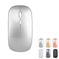 Miniatyrbillede 1 af 5: Bluetooth Trådløs mus Pc Trådløs mus Computer Bærbar Note-bog Trådløs mus 2.4g Silver