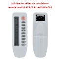 Miniatyrbillede 2 af 5: Holdbar fjernbetjening til Midea R71a/e R71a/ce Air Conditions fjernbetjening