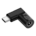 Miniatyrbillede 1 af 5: Type-c DC-strømstik-stik Type-c han til DC-hun adapterkonverter 5.5x1.0mm