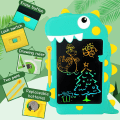 Miniatyrbilde 5 av 5: LCD-skrivebrett Barneleker, Doodle Board Dinosaur Leker 3 4 5 6 7 8 år gamle Gutter Jenter Bursdagsgaver, 8,5 tommer