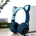 Pikkukuva 2 / 5: Langattomat Bluetooth Kids -kuulokkeet, Cat Ear Bluetooth Langaton/langallinen Beige