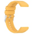 Miniatyrbillede 4 af 4: Silikoneurrem til Huawei Watch GT 3 Pro 43mm 20mm Yellow