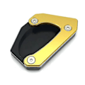 Miniatyrbillede 3 af 5: Kickstand Fod Sidestand Til Suzuki V-strom 650 Dl650 04-20 Guld