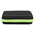 Miniatyrbillede 5 af 5: TPU elektrisk barbermaskine Opbevaringstaske til mænd Hårbarberingsværktøjskasse Organizer til Philips QP2520/90/70 - Nylon (sort grøn)