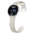 Miniatyrbilde 2 av 2: For Samsung Galaxy Watch3 45mm / Huawei Watch 4 Pro 22mm Watch Band Leopard Printed Design - Dark Bl Starlight