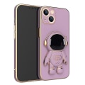 Miniatyrbilde 3 av 3: Astronaut Folding Stand Case Cover For iPhone 12Pro Max Purple