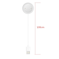 Miniatyrbild 3 av 5: Laddkabel Power Fäste Laddningssladd Stativ för Watch 4/GS3 White Split