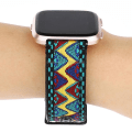 Miniatyrbillede 4 af 5: Til Fitbit Versa etnisk stil ægte læderurrem LEQ Fresh