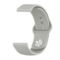 Pikkukuva 1 / 2: 22mm silikoniälykellon ranneke niittisoljella Xiaomi Haylou Solar -kelloon Grey C Other Smartwatch Model