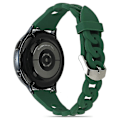 Miniatyrbillede 1 af 4: Til Garmin Venu 2 Plus/Samsung Galaxy Watch4 Watch Band 20mm Circle Design Udskiftningsrem Turquoise, Army Green G Samsung Galaxy Watch A