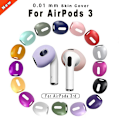 Miniatyrbild 2 av 5: 2022 Nytt för Airpods 3:e case Hudskydd Öronkuddar för Apple Airpod white with ear