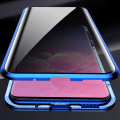 Miniatyrbilde 2 av 5: Anti-peep Magnetic Case-kompatibel, dobbeltsidig beskyttelsesdeksel i herdet glass S22 Ultra Gold