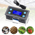 Miniatyrbillede 2 af 5: Digital temperaturkontrol 12v 24v LCD-skærm Digital termostat Højpræcision temperaturkontrolmodul Køling og opvarmning Automatisk kontakt