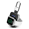 Pikkukuva 1 / 5: Kannettava langaton laturi Apple Watch, ulkoinen power avaimenperällä, watch yrityskäyttöön, matkustaminen, musta (bejoey)