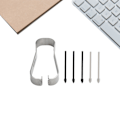 Miniatyrbillede 2 af 5: Erstatning Touch Stylus Tips S Pen Nibs Til Samsung Galaxy Tab S6 S7 + Pincet White and gray