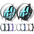 Miniatyrbild 2 av 4: För GalaxyWatch 6 Screen Protector Tempered Film+ Case Allinclusive Bumper Shell Midnight blue 40mm