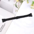 Miniatyrbild 4 av 5: För Fitbit Versa 3 / Sense Universal Rhombus Resin Watch Band YGG Black