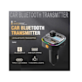 Pikkukuva 2 / 2: FM-lähetin Bluetooth-adapteri Langaton USB-autolaturi Stereo MP3-soitin Värikkäät valot FM-modulaattori