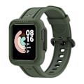 Miniatyrbillede 1 af 5: Håndledsremme til Xiaomimi Watchmi Watch 2/Mi Watch Lite/Mi Watch Lite 2 Smart Watch Rem Blød Håndledsrem Dark green, Blackish Green L Xiaomi Redmi Watch 2 L