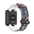 Miniatyrbillede 1 af 5: Mønstret trykt urrem i silikone, justerbar smart watch-rem til Xiaomi Redmi Watch/Mi Watch Lite Multicolor C Other Xiaomi Models
