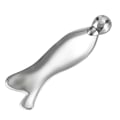 Miniatyrbilde 3 av 4: 3D rulle Guasha-verktøy fiskeform ergonomisk bærbar kulemassasje skraping brett for reiseform massasjeverktøy Middle Fish
