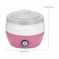 Miniatyrbilde 5 av 5: 1L Helautomatisk Elektrisk Yoghurtmaskin Blå (Rustfritt Stål Innerbeholder)