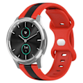 Pikkukuva 1 / 4: Silikoniranneke Garminmove Luxe -kelloon Red Black