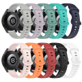 Miniatyrbild 4 av 5: För AmazfitBip3 Watch Silikon Loop Strap Armband Svettsäker Modearmband White
