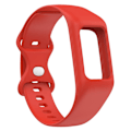 Miniatyrbillede 2 af 5: Integrer silikoneurrem til Fitbit Charge 6/5/4/3, urrem med etui Red